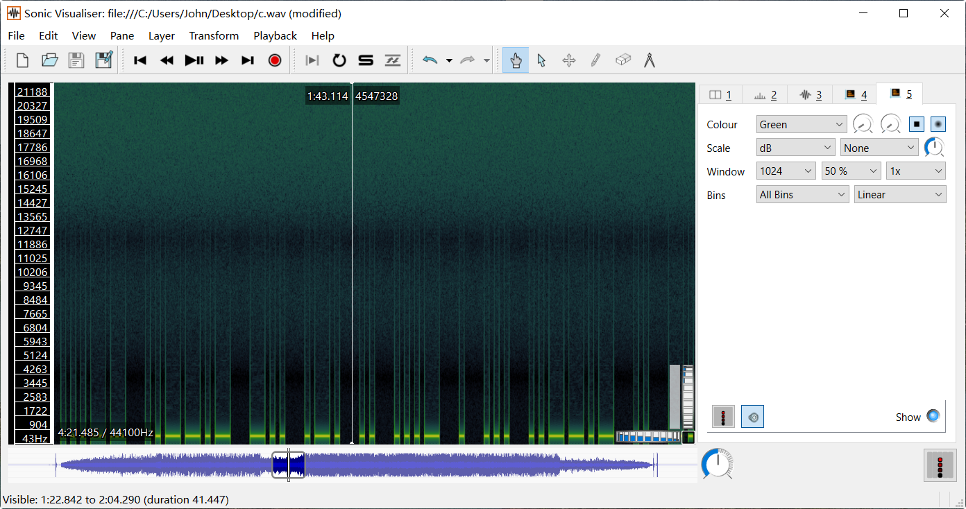 SCTF2021-in-the-vaporwaves-Sonic-Visualiser